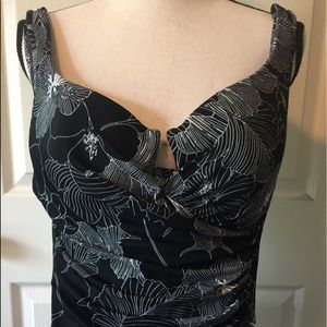 Woman’s one piece bathing suit